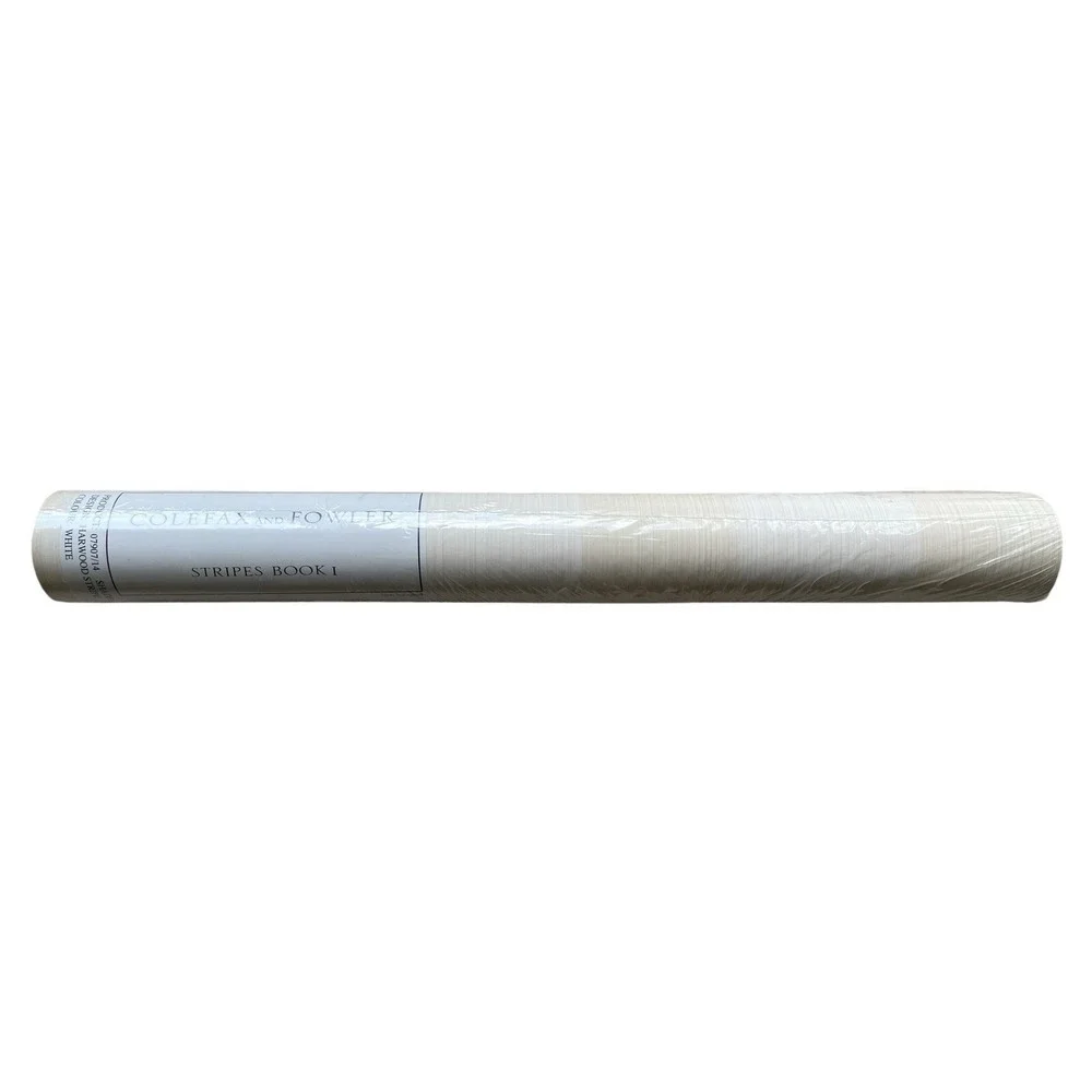 Colfax and Fowler Chartworth Hardwood Stripe 7907/14 White 20.5
